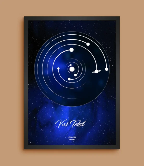 Galaxy - Personalizovana slika položaja planeta / Solarni sistem na datum po izboru - Image 14